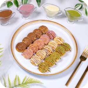 Sampler Mini Pancake Plate