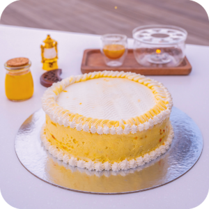 كيك الزعفران